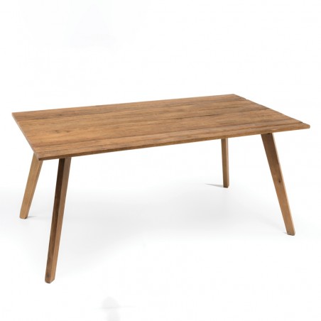 Tavolo design scandinavo legno naturale