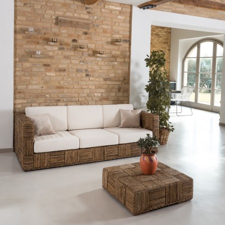 Divano Abaca design banano naturale