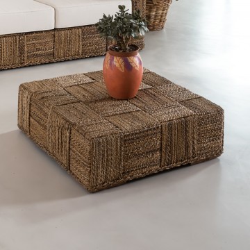 Tavolino-pouff Abaca design...