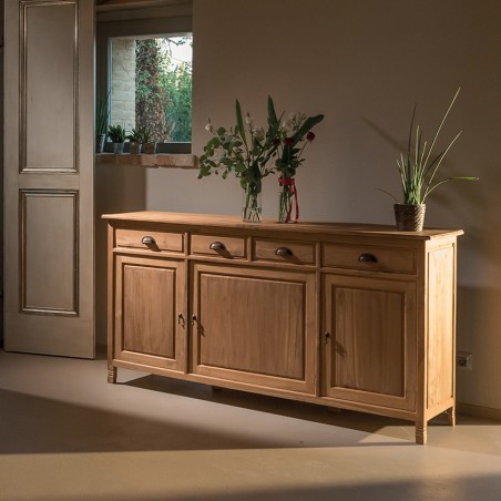 Madia buffet in teak naturale da 180 cm