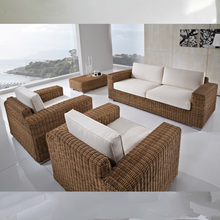 Lounge Set per esterno "Penelope" bronzo