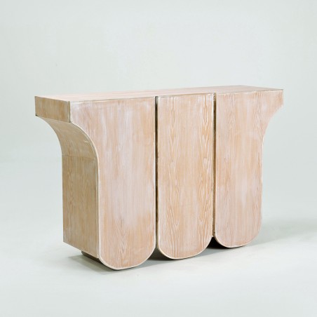 Base-Consolle design shabby chic legno naturale