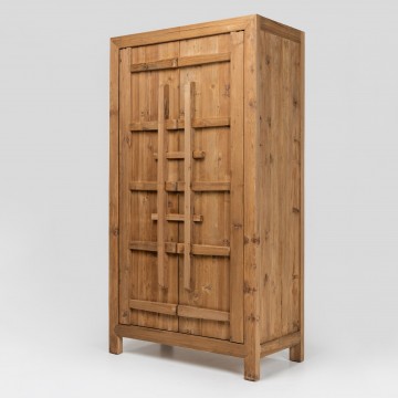 Armadio 2 ante design rustico
