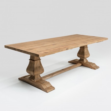 Tavolo da pranzo design rustico 100 x 240